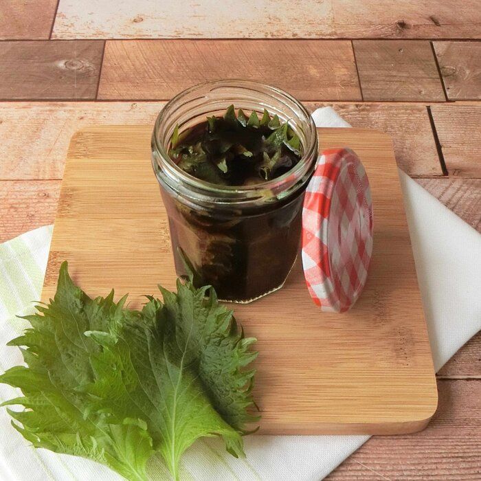 【材料2つ】わが家の万能調味料「シソしょう油」は香りが良くて簡単味付けにピッタリ！！