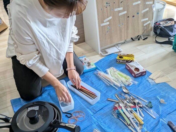 お片付けの最初にモノを全て出す事の大切さ