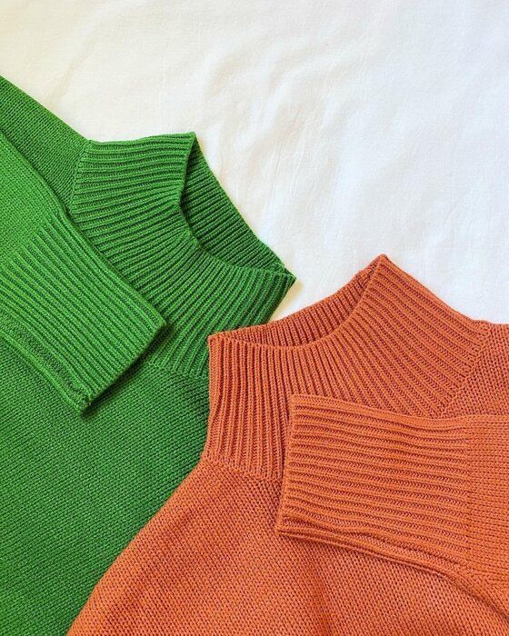 1290円で買えちゃう？！【しまむら】パキッとカラーニット