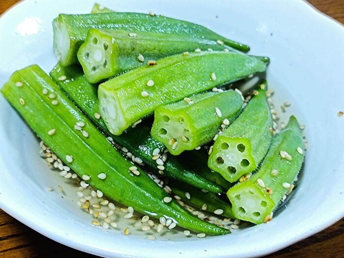【これで完成？驚くほど簡単なオクラレシピ】食欲がない夏もネバネバひんやりでパワーUP♪