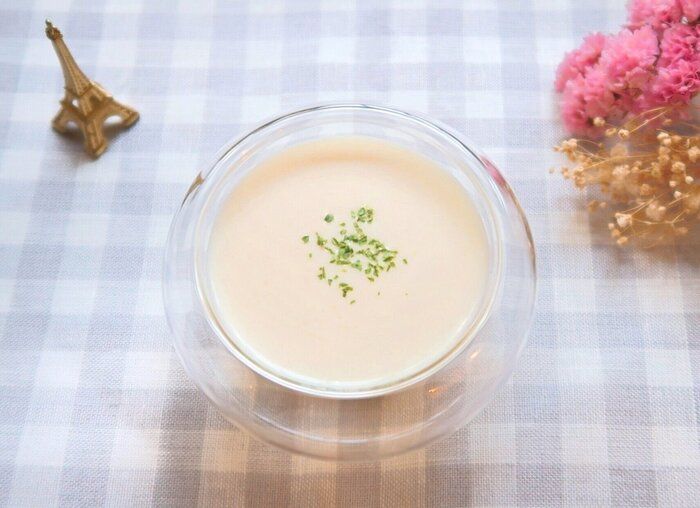 暑い季節にぴったり！【じゃがいもの冷製スープ】のつくり方