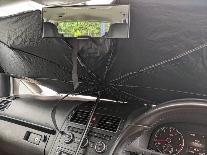 【収納】傘型サンシェード派集合！収納のプロが愛用する“専用じゃない“ケース