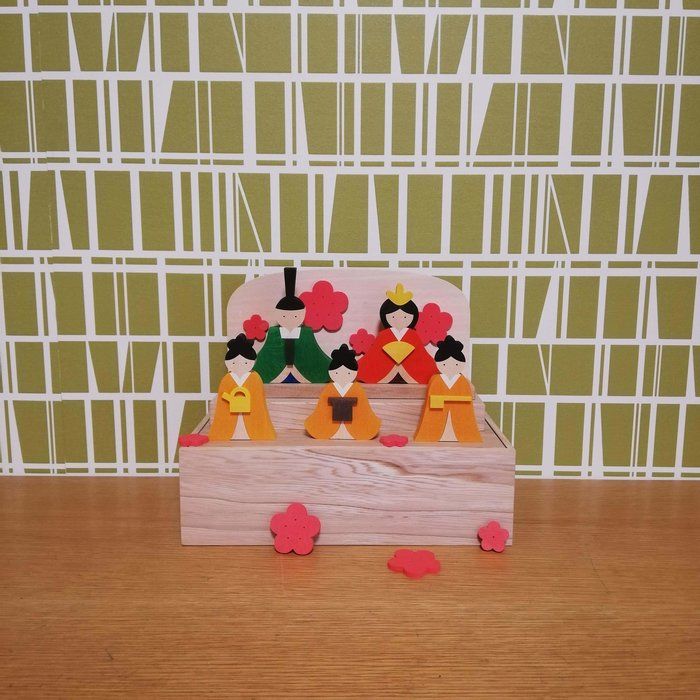 狭い家でも飾れる！我が家の雛人形はこれ