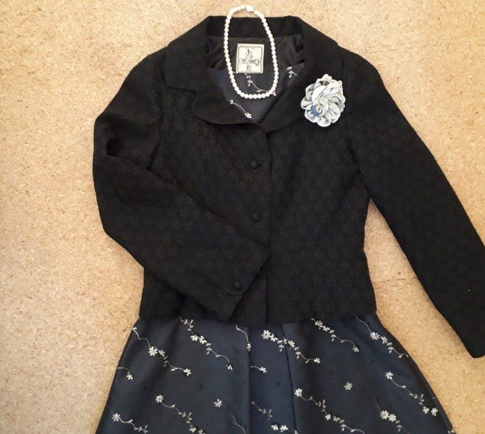 卒園式、私はこれを着ました。