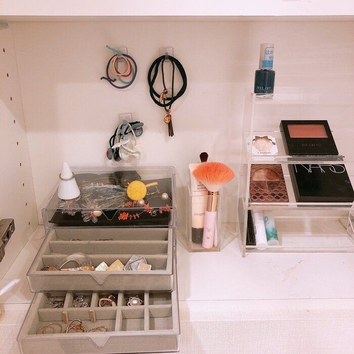 DAISOのアクセサリー収納が小さい！ときの対処法