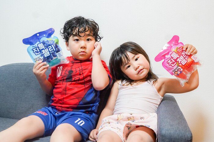 話題のTikTokゼリー！子どもでも上手に食べられるのか検証してみた！