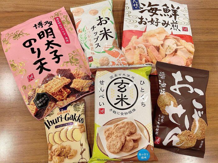 【カルディ】美味しいしょっぱい系お菓子！煎餅・おかき・スナックが楽しい！