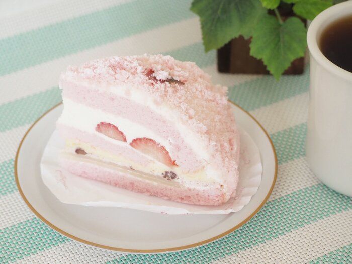 【コージーコーナー】春がギュッと！さくらのケーキは桜フレーバーファン必見の和洋折衷スイーツ