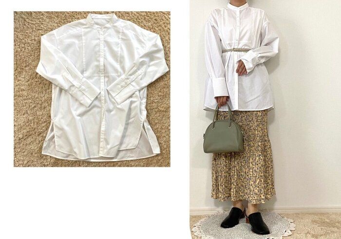 【GU】一枚あれば無敵の最強アイテム！おしゃれさんが買ってる白シャツはこれだ！