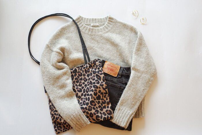 【3COINS】A4サイズ収納OK！レオパード柄トートが高コスパです