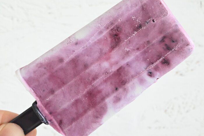 材料4つで超簡単！毎日食べたい！お手軽ブルーベリーアイス