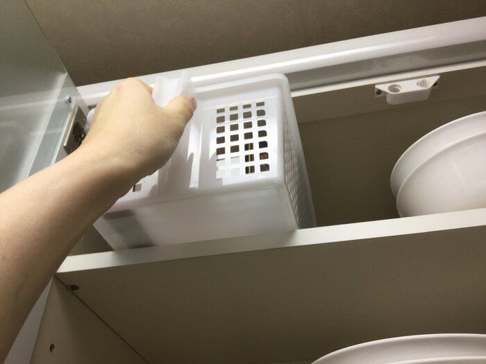 うまく収納しようとするのではなく、使いにくさを取り除いていく