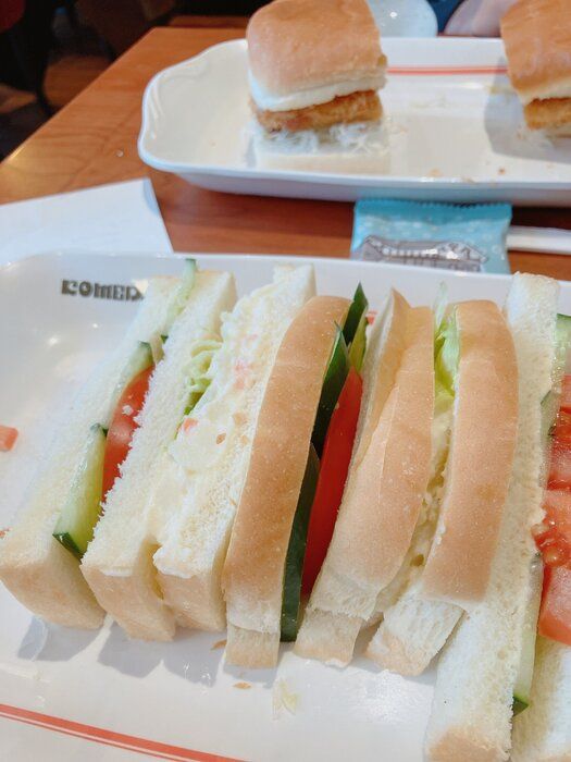 【コメダ】ボリューム満点！美味しかったコメダのポテサラサンド