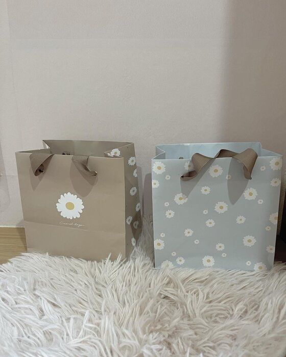 【セリア】ペーパーバッグが可愛い！