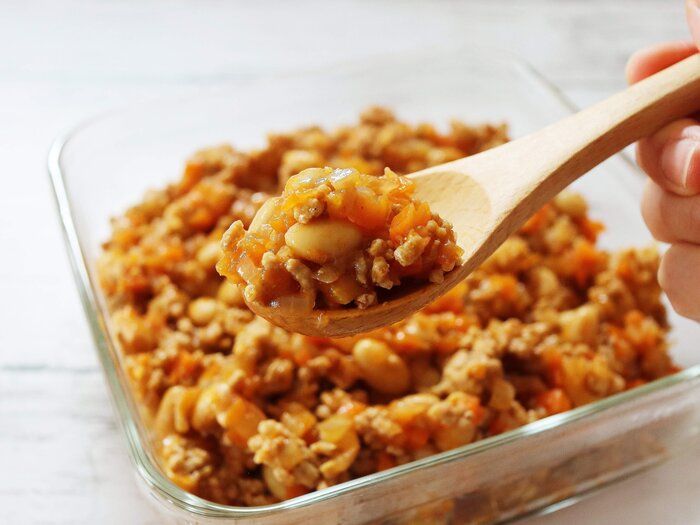 作り置きはこれだけでいいかも！栄養満点でアレンジ無限な「ポークビーンズ」