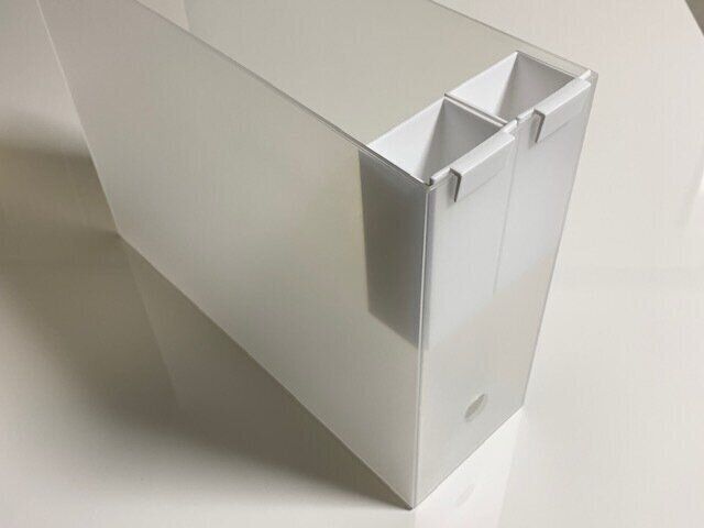 【ぴったりすぎて怖い】セリアと無印ファイルボックス　夢のコラボ