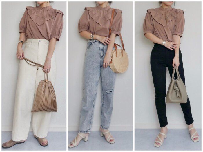 【GU】オトナ女子でも着れちゃうフリルありました！完売直前の大人気ブラウスをご紹介します！