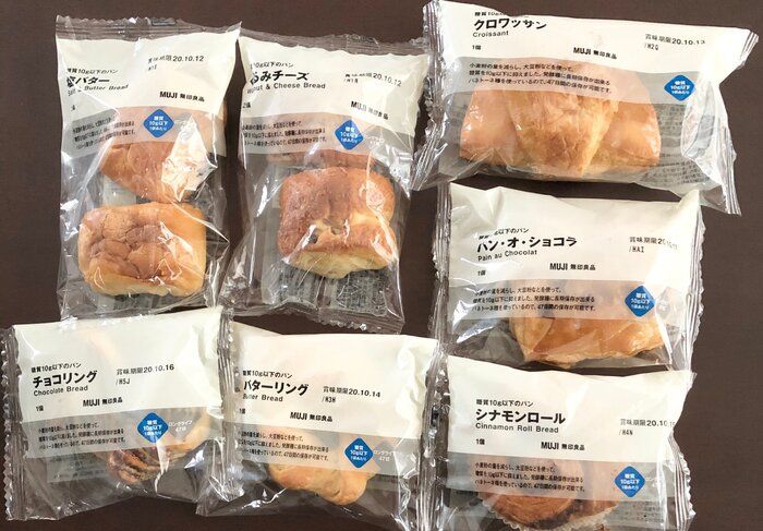 【無印良品】糖質10g以下シリーズからパンが登場しました！