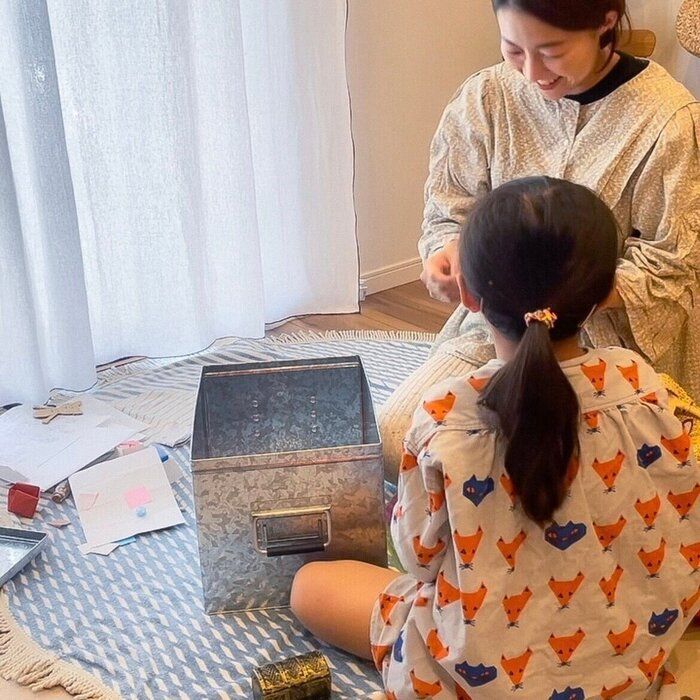 【お片づけ】気づけば散らかる子供達のリビングおもちゃと工作収納