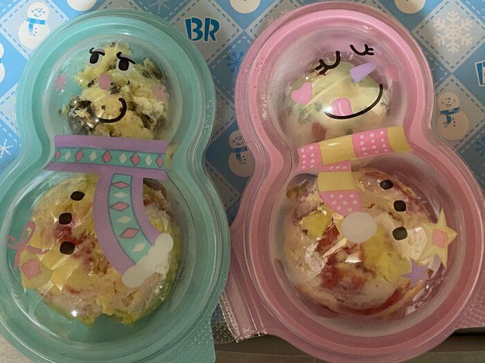 【サーティワン】かわいすぎる「雪だるまパック」が期間限定で登場！