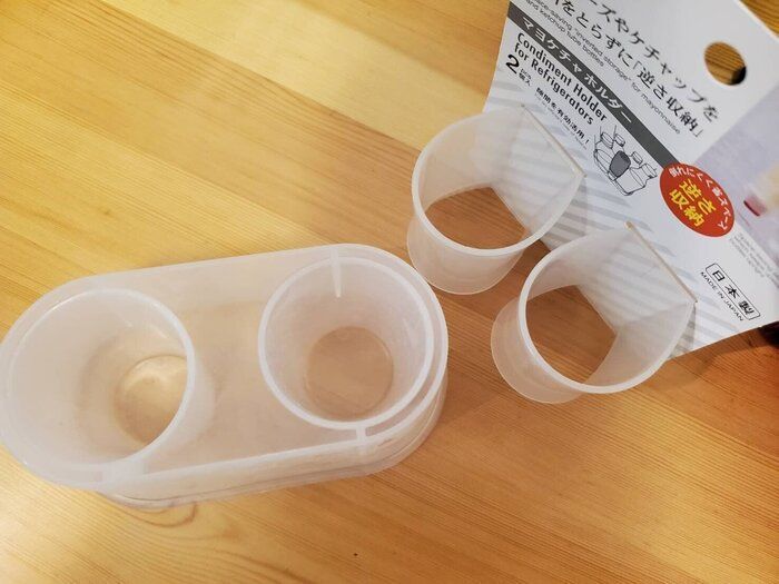 〈セリア〉比較してみた！ケチャップの逆さ収納