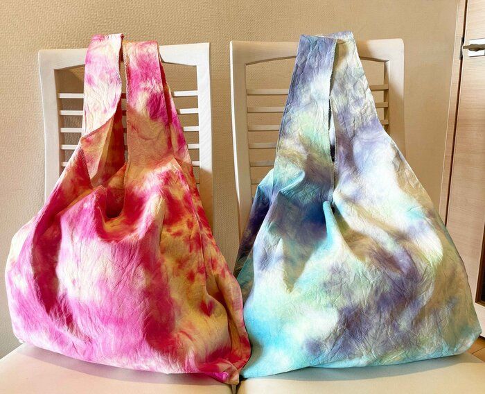 【タイダイ染め】世界に一つだけのオリジナルグッズを作って楽しもう！