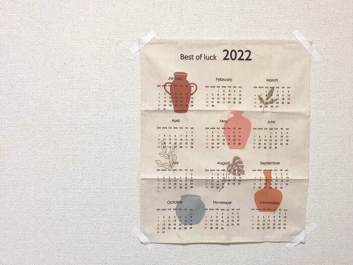 【3COINS】マニアが秒で購入！2022年のカレンダーはスリコで決まり！