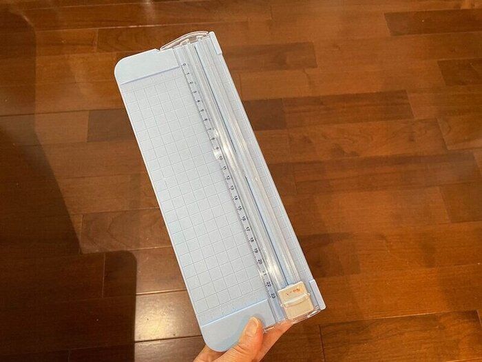 ダイソー☆スパっと解決！家庭に1台欲しい！即切れる！ペーパーカッター