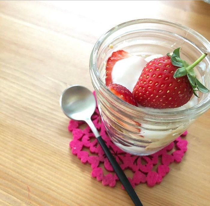 生クリーム不要！家にある○○で作る簡単ヘルシーなおうちパフェの作り方