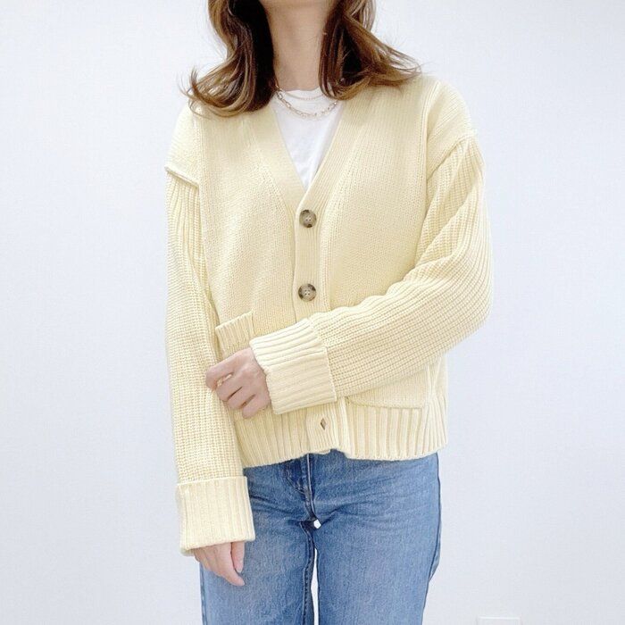 【GU】春カラーがかわいい新作カーディガン