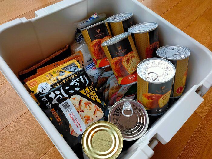 【はじめての防災】備蓄食品って何をどれだけ用意する？