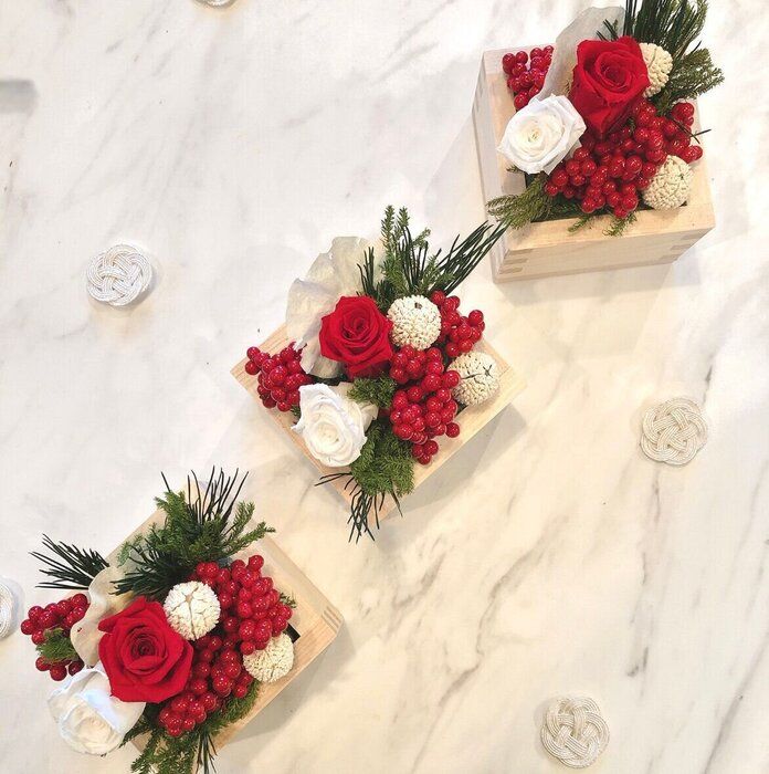 『お正月飾り・アレンジメント』おうちで年神様をおもてなし