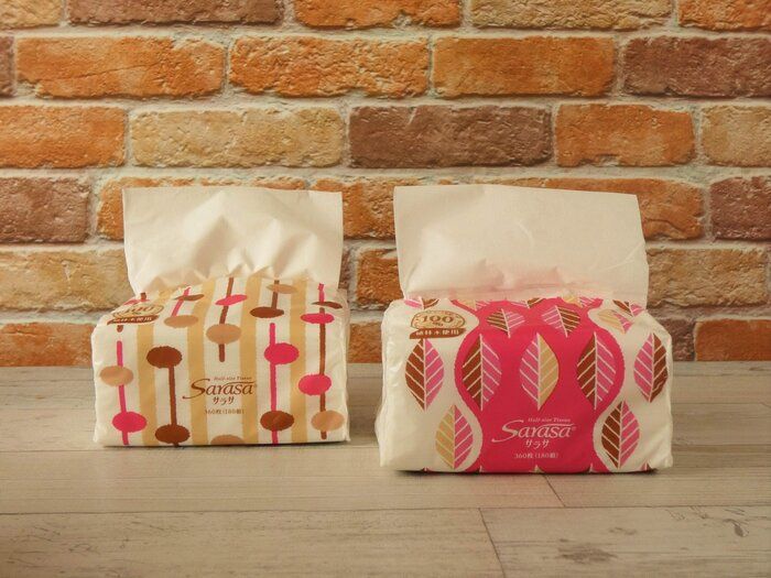 ハーフサイズがちょうどいい！使ってみたら便利で節約にもなるティッシュペーパー