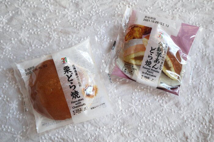 和菓子好きにはたまらない!セブンイレブンのどらやき2選!