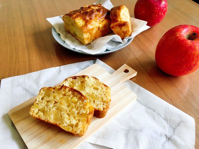 ノンオイルで楽らく りんごケーキ サンキュ Style