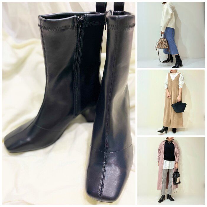 【しまむら】高見えに驚き！！teraさんコラボのハーフブーツ