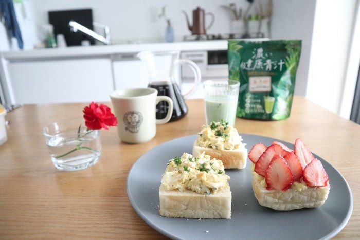 たまにはちょっと手間をかけた朝食を作ると気持ち晴々いい気分！