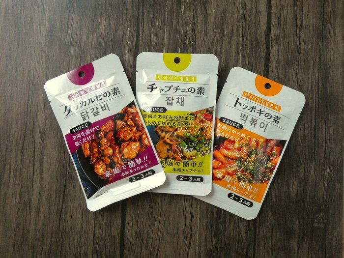 【ダイソー】本格的な韓国料理が手軽に楽しめる！味つけ簡単な便利ソース