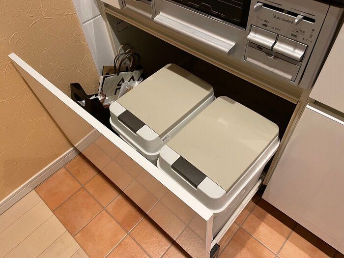 お家にゴミ箱は何個ありますか？我が家のゴミ箱を見せない工夫