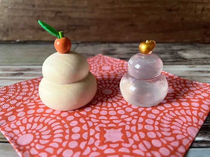 【セリア】「鏡餅」はもうこれでいい！コンパクトだし傷まないしかわいいしで最高！