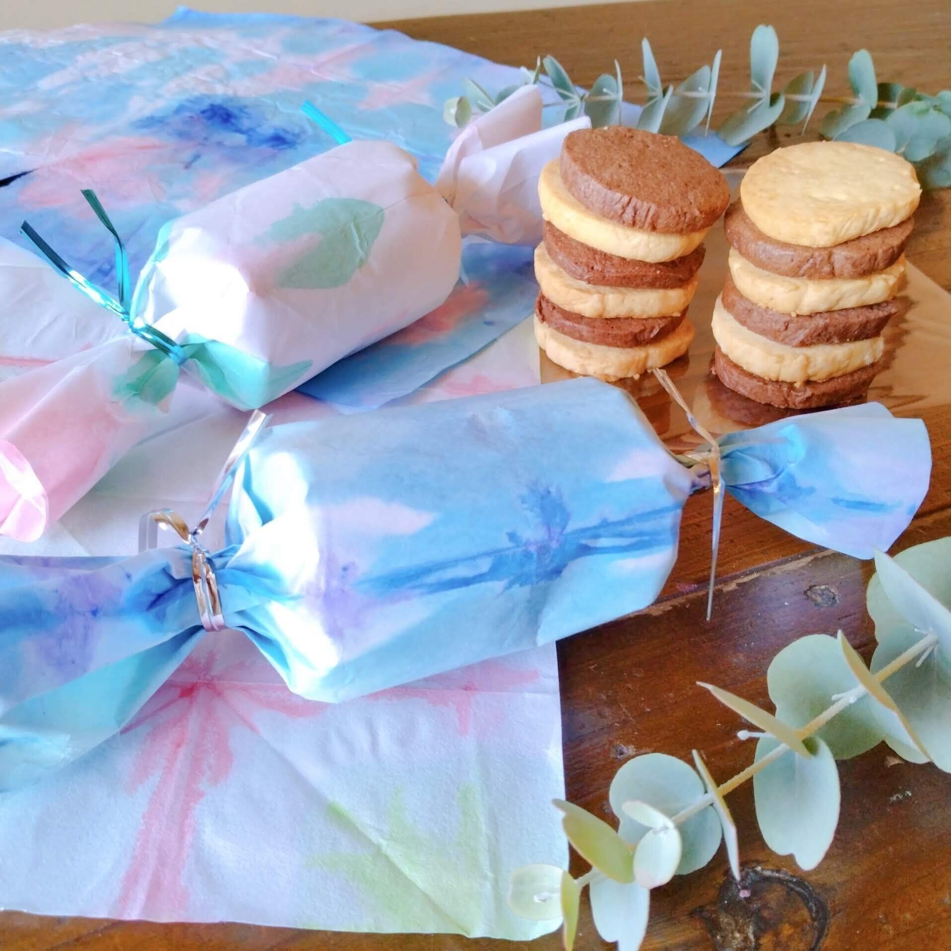 【節約】220円で暮らしを彩る｢おり染め｣遊び