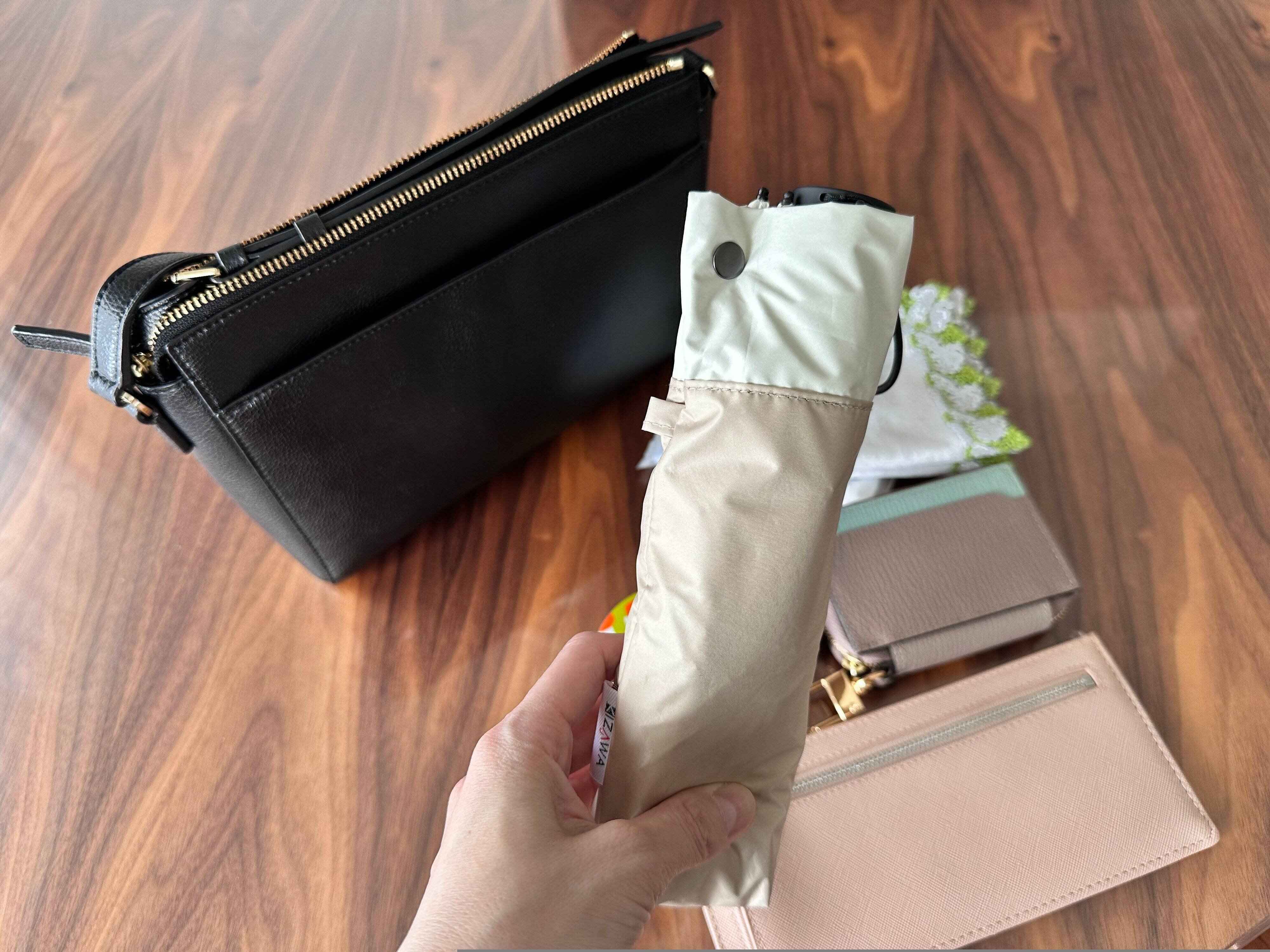 【楽天】超軽量コンパクト！365日バッグに忍ばせておきたくなる晴雨兼用日傘