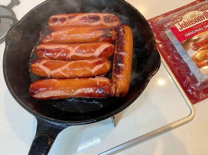 【カルディ】「ジョンソンヴィル」ソーセージが旨い！おつまみにも、おかずにも、アレンジも！