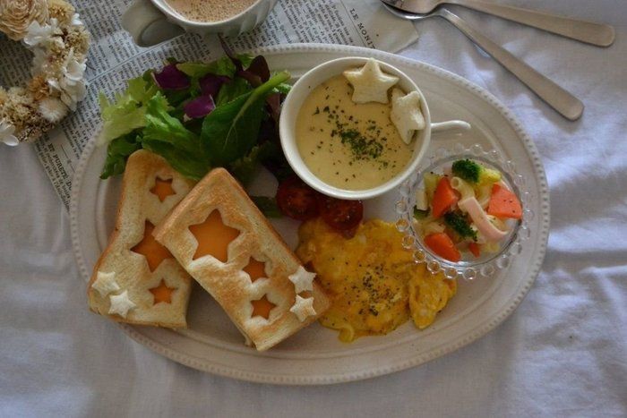 【100均】朝から笑顔になる100均の〇〇を使った朝ごはん