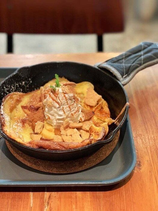 スキレットで焼きあげるドイツ流パンケーキが食べられるROSIE'S CAFE