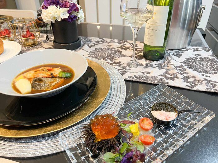 宅配フレンチでおうちクリスマス