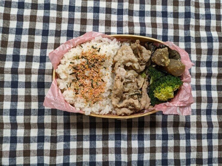 【お弁当】本日も節約弁当なり６