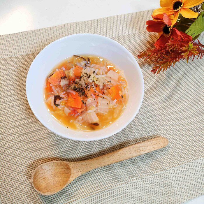 【腸活！】身体ポカポカ&スッキリ！野菜をたっぷり使ったトマトジンジャースープ