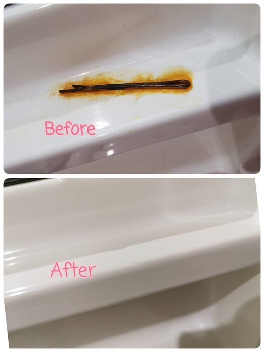 簡単！ヘアピンのサビを落とす方法！