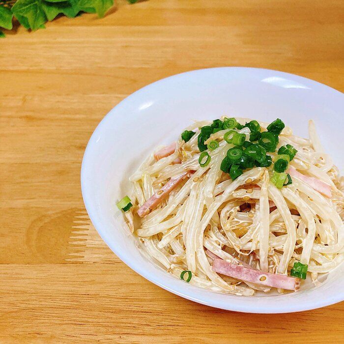 【食費も体力もキープ！】お手軽 ・もやしのシャキシャキサラダ